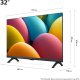 LG 32LR60006LA LED TV 32" Smart FHD HDR Freeview USB WiFi (image for) LG 32LR60006LA LED TV 32" Smart FHD HDR Freeview USB WiFi