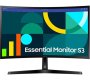 (image for) Samsung LS27D366GAU 27" Curved VA LCD Monitor Black Full HD