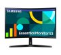(image for) Samsung LS24D366GAU 24" Curved VA LCD Monitor Black Full HD