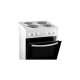 SIA ESXB60W Electric Cooker White 60Cm 4 Zone Plate (image for) SIA ESXB60W Electric Cooker White 60Cm 4 Zone Plate